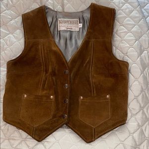 Leather ranger vest authentic